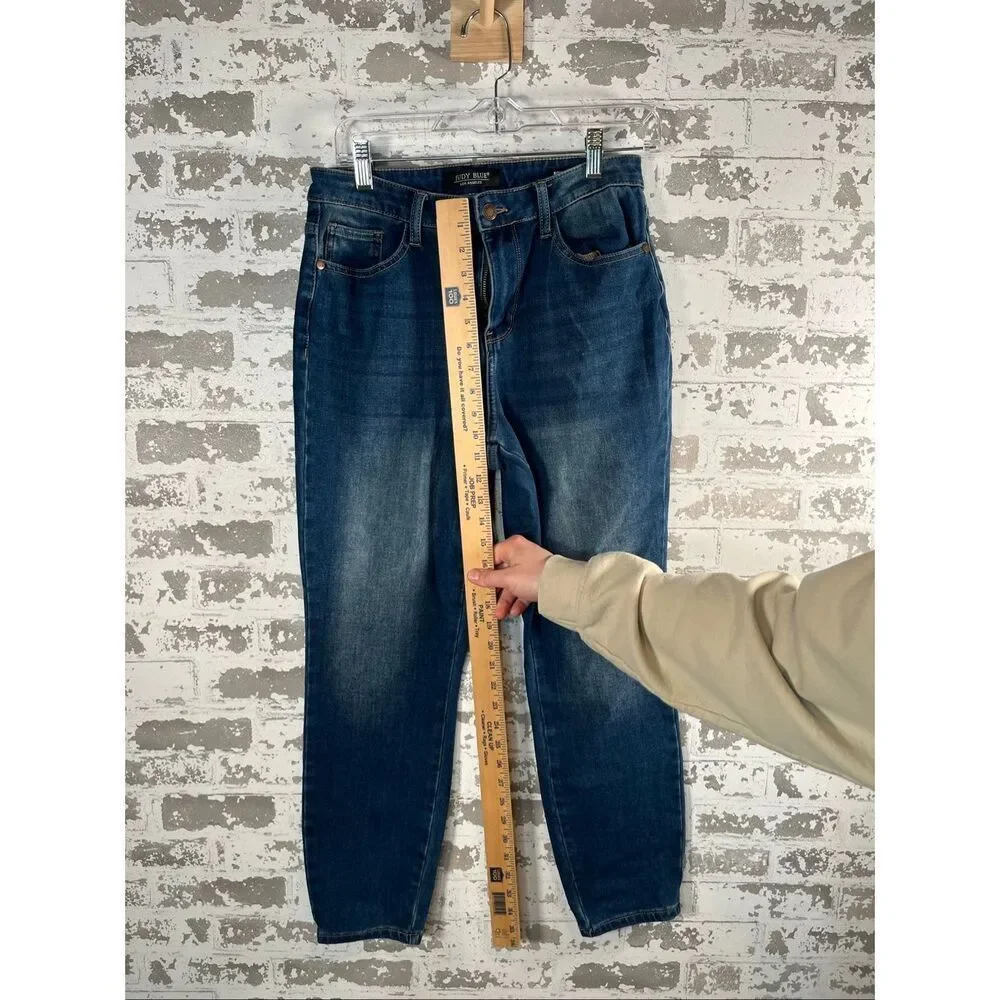 Judy blue | women boyfriend fit dark denim jeans